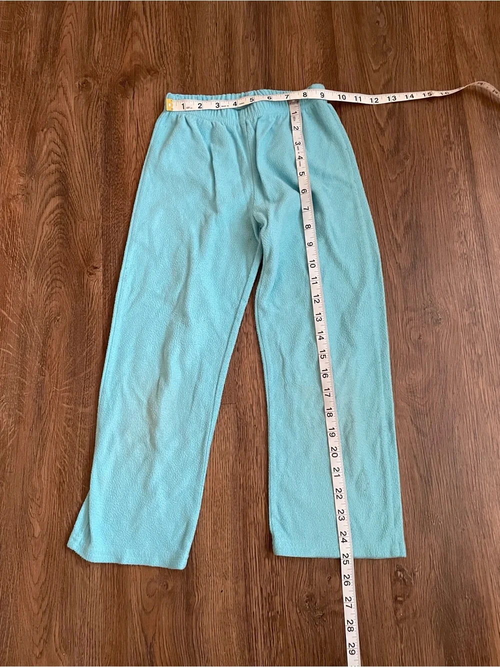 Light Blue Fleece Pajama Pants Girls Size 6